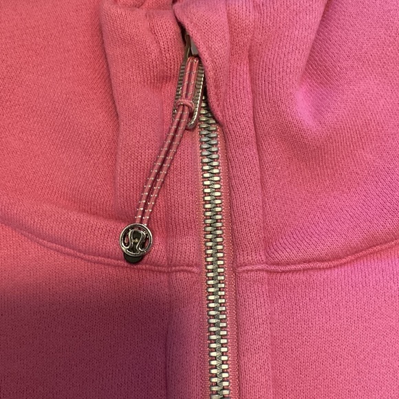 LAST ONE ‼️ NWT Lululemon Scuba Oversized Half-Zip Hoodie Pink Blossom UNICORN - Picture 7 of 7